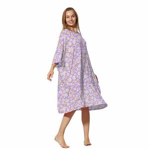 Camicia da notte corta da donna Oversize t-shirt personalizzata con frutta tutta la stampa <span class=keywords><strong>pigiama</strong></span> estivo di raffreddamento taglia unica <span class=keywords><strong>in</strong></span> bambù - Product Image 3