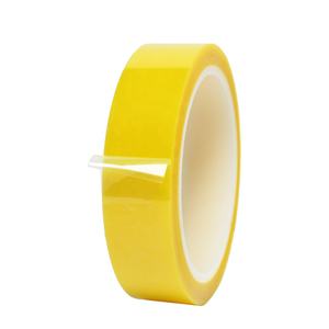 2-hitze beständiges tiefgelbes Kaptons PET-Polyester film Silikon klebstoff Sublimation Epoxidharz Pulver beschichtung Masking Tape - Product Image 6