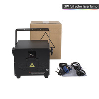 Projecteur laser RGB 3W SHEHDS, faisceau de lumière, scanner de ligne, effet d'éclairage de scène DJ disco, fête, mariage, vacances, bar, club, lumière DMX