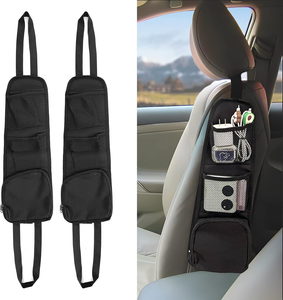 Organisateur latéral de <span class=keywords><strong>siège</strong></span> de voiture avec support pour tablette - Matériel Oxford, rangement multi-poches et protection de <span class=keywords><strong>siège</strong></span> pour enfants/animaux domestiques, voitures, SUV, camions - Product Image 1