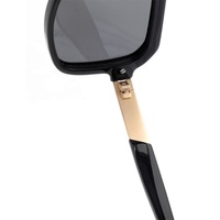 Lunettes de soleil polarisées anti-radiation UV400 style vintage, design 2024, en acétate personnalisé, luxe, légères, durables, unisexes