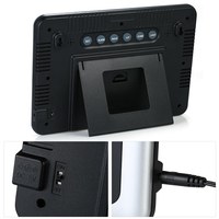 Jam Cuaca Digital Elektronik Termo-Higrometer Barometer Indoor Outdoor Multi-Fungsi Layar Warna Stasiun Cuaca