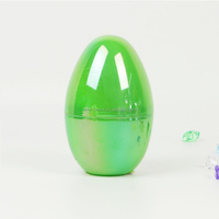 Œufs de Pâques en papier colorés de style rétro populaires avec impression en typographie, portables pour les décorations de Pâques