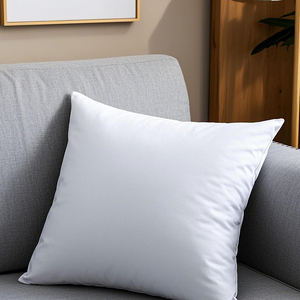 Tamaño personalizado estilo simple decoración del hogar transpirable cuadrado sofá almohada cojín pato pluma <span class=keywords><strong>relleno</strong></span> cosido técnica - Product Image 1