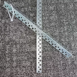 Protectores <span class=keywords><strong>de</strong></span> Esquinas <span class=keywords><strong>de</strong></span> Perfil Metálico con Anillos Redondos para Enlucido, Ángulo Metálico Perforado para Esquinas <span class=keywords><strong>de</strong></span> Pared, Perfil <span class=keywords><strong>de</strong></span> Esquina <span class=keywords><strong>de</strong></span> Acero Galvanizado para Yeso - Product Image 4