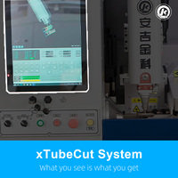 Machine de découpe automatique de tubes à fibre laser certifiée CE pour pièces de véhicules électriques en acier inoxydable et moteurs