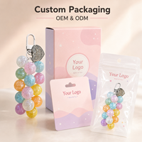 Porte-clés pendentif grappe de raisins en acrylique givré, mignon, avec breloque fruit en cristal, décoration pour sac, cadeau pour femme et fille, idéal pour les fêtes