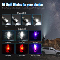 Mini lampe de poche extérieure UV pas cher Mini lampe de poche LED lampe torche Mini lampe torche fabricant lumières extérieures intelligentes