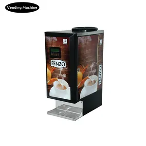 Автоматический торговый автомат для быстрого приготовления кофе и чая