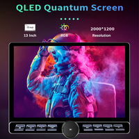 Reproductor Android para coche de 13,1 pulgadas Diamond 2K Multimedia para Xiaomi SU7 estilo estéreo para coche Universal Carplay 4G WIFI 360 Unidad Principal