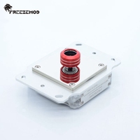 Bloc de refroidissement liquide pour processeur Freezemod avec capteur de température intégré et affichage pour plateforme AMD.