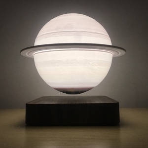 HCNT <span class=keywords><strong>precio</strong></span> de fábrica impresión 3D regalo personalizado levitación magnética luz nocturna de Saturno - Product Image 3