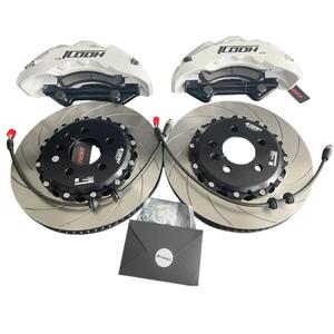 ICOOH Étriers de frein avant haute performance IC5 à 6 pistons, rotors en 2 parties de 330x32 mm pour Impreza WRX 1998 - Product Image 3