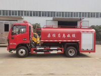 Camion-citerne à eau diesel de petite taille Dongfeng, neuf, 4x2, personnalisé, 5000-10000 litres, pour la lutte contre les incendies