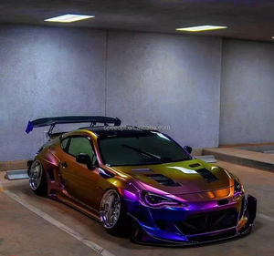 PET Liner Magic Unicorn <span class=keywords><strong>super</strong></span> caméléon métallique sans bulles d'air voiture vinyle wrap caméléon - Product Image 3