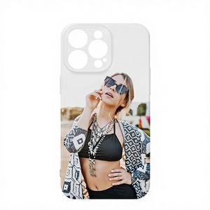 Coque de téléphone magnétique 3D antichoc avec protection de l'appareil photo, film de sublimation 3D, matériau PC+TPU pour 15 - Product Image 1