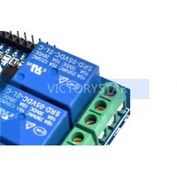 8way 5V 10A optocoupler isolated relay module1 The onboard EL817 optocoupler has strong photoelectric isolation and antiinter