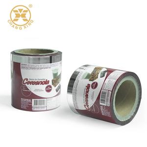 Custom מזון אריזת למינציה מודפס פלסטיק <span class=keywords><strong>BOPP</strong></span> VMCPP אלומיניום רדיד רול סרט עבור עוגיות שוקולד בר - Product Image 5