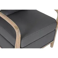 Fauteuil en polyester Fir Tree 70x70x88 Gris foncé