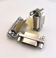Connecteur à visser de type micro-réceptacle rectangulaire à angle droit, série J30J, 21 canaux, 3A, J30J-21ZKWP7-J