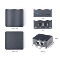 NanoPi R3S LTS RK3566 Mini routeur avec double port 2.5GbE, 32 Go eMMC, boîtier en aluminium CNC, prêt pour Linux