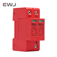 EWJ 500V-1000V DC Protection contre les surtensions solaires photovoltaïques Protection contre la foudre pour les systèmes solaires industriels T1 T2 1000V