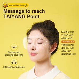 IREST y B.DUCK Masaje de amasado de presión de aire inalámbrico Masajeador de ojos eléctrico recargable con vibración de airbag inteligente - Product Image 2