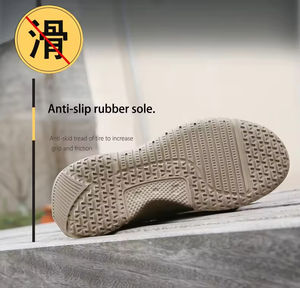 Botas de senderismo para uso en exteriores, zapatos para hombre con altura media a la pantorrilla, impermeables y antideslizantes para hombre - Product Image 4