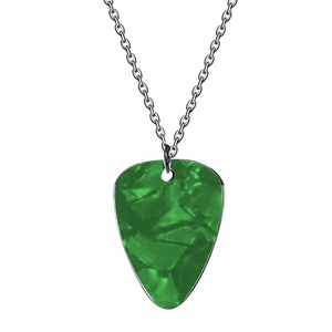 Nuevo Collar con Colgante de Pala de Guitarra para Mujer y Hombre, Cadena para Clavícula, Joyería de <span class=keywords><strong>Stranger</strong></span> Things - Product Image 4