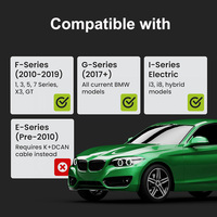 Cable OBD2 ENET Bimmercode para BMW Serie F, Codificación E-SYS ISTA+ ICOM Bootmod3, Cable Bimmerlink OBD a RJ45