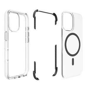 2024 New Arrival Transparente TPU TPE Shockproof Phone Case Capa magnética para iPhone 16 Pro Max Case para iPhone 15 Pro Max - Product Image 6