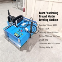 Petit robot de nivellement laser d'intérieur pour mortier et béton, idéal pour la décoration et le nivellement des sols Yu Cheng Blue 1