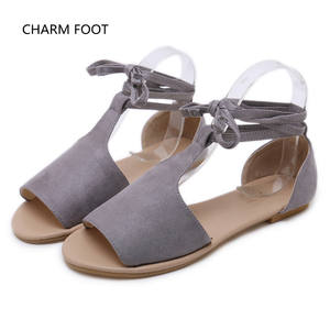 <span class=keywords><strong>2021</strong></span> Cross Border Big ROMAN <span class=keywords><strong>SANDALIAS</strong></span> <span class=keywords><strong>Sandalias</strong></span> planas grandes para mujer - Product Image 2