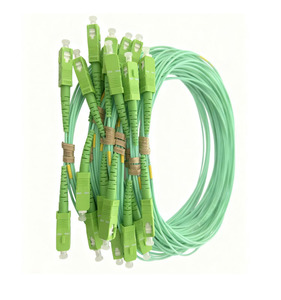 Cordon de brassage à fibre optique Netceed ETC 1,6 mm SC/APC FTTH WiFi, longueurs 1,5 m-4 m, Aqua Garter Optique G657A2 - Product Image 4