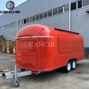 Remorque/Chariot/Camion de restauration mobile multifonctionnel en acier inoxydable pour la restauration rapide et les collations - Vente chaude en Chine - Product Image 4