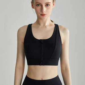 Sujetador Deportivo de Alta Resistencia, a Prueba de Impactos, Transpirable, de Secado Rápido y Ecológico para Mujer, Talla Grande, con Cierre Frontal, para Entrenamiento, Running y Yoga - Product Image 6