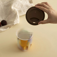 Vente en gros de tasses à café en céramique créatives faites à la main, pour le latte et le café à faire couler