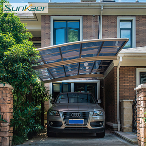 Abri <span class=keywords><strong>de</strong></span> jardin/<span class=keywords><strong>garage</strong></span> Sunkaer au design moderne, résistant aux fortes intempéries, avec structure <span class=keywords><strong>en</strong></span> <span class=keywords><strong>aluminium</strong></span> et porte <span class=keywords><strong>en</strong></span> plastique, <span class=keywords><strong>auvent</strong></span> <span class=keywords><strong>de</strong></span> protection - Product Image 5