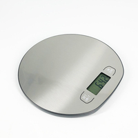 Timbangan Dapur Digital Multifungsi BSCI dari Baja Anti Karat 15kg dengan Timer, Harga Pabrik, Kotak Hadiah, Logo