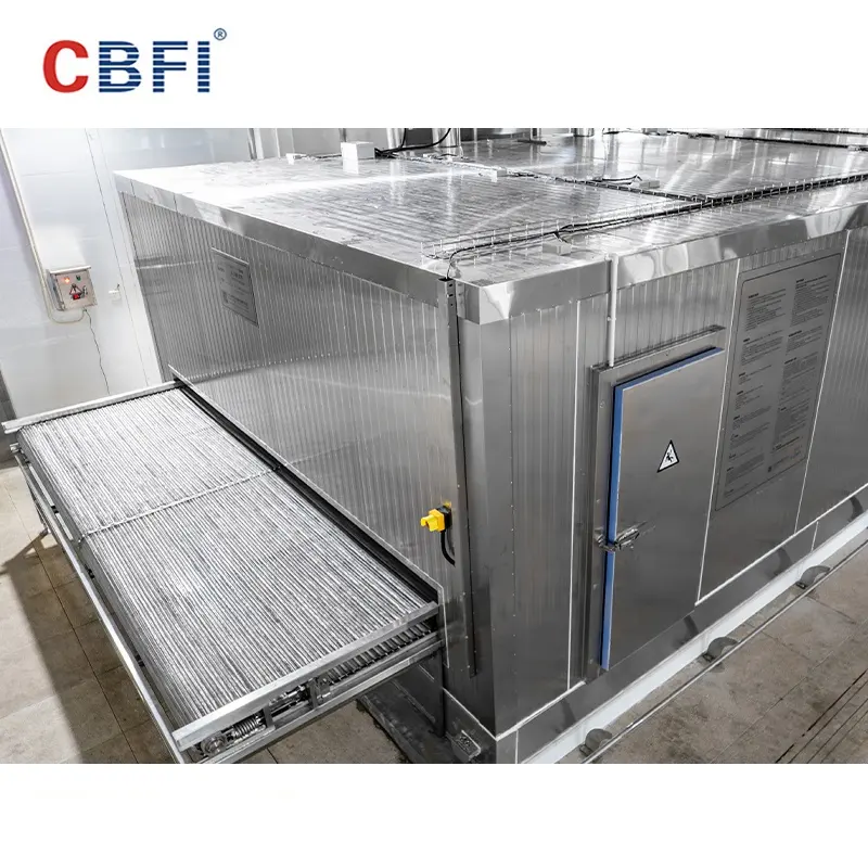 20000kg/h Preferential Price High Quality Quick Frozen Broccoli IQF Tunnel Freezer