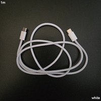 Cables USB Tipo C a USB Tipo C de Tela Tejida, con Carga PD de 60w, Sincronización y Transferencia de Datos, Alargados