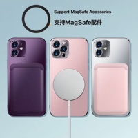 Nouveau Stock Silicone Magnétique Téléphone Poignée Feuille De Fer Autocollant Magnétique pour Anneau De Support De Charge Sans Fil