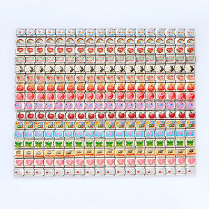 XIXI personalizado <span class=keywords><strong>de</strong></span> acero inoxidable 18K chapado en oro encanto DIY módulo reloj patrón <span class=keywords><strong>de</strong></span> dibujos animados elasticidad joyería <span class=keywords><strong>de</strong></span> moda pulseras <span class=keywords><strong>de</strong></span> cadena - Product Image 1