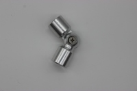 Balustrade en aluminium 16 mm, support de barre transversale pour main courante / connecteur de tuyau de main courante 16 mm / accessoire de main courante d'escalier