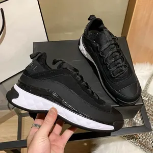 Nuova <span class=keywords><strong>Offerta</strong></span> Speciale Moda 2026: Sneakers Nere con Punta Arrotondata, Tacco Coperto, Chiusura a Lacci Singoli, Suola Spessa, per Primavera - Product Image 3