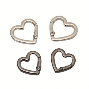 Mousqueton à ressort en alliage de zinc pour accessoires de bracelet et porte-clés en métal imprimé en typographie DIY, vente en gros - Product Image 2