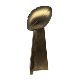 Trofeo de Fútbol de Resina Plateada Antigua Weivista, Premio para <span class=keywords><strong>Liga</strong></span> de Fantasía - Product Image 4