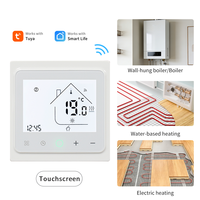 Thermostat TYSH Tuya avec écran LCD et capteur interne, contrôleur universel pour chaudières hydroniques et systèmes de chauffage électriques
