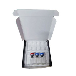 Hộp lọ 10ml in ấn tùy chỉnh, hộp mỹ phẩm hologram, hộp peptide 3ml và nhãn kèm thẻ khuyến mãi doanh nghiệp - Product Image 4