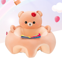 Canapé pour bébé, adorable canapé-lion pour bébé avec dossier, sécurité, mousse antidérapante, chaise longue pour tout-petit, pour salon, chambre à coucher